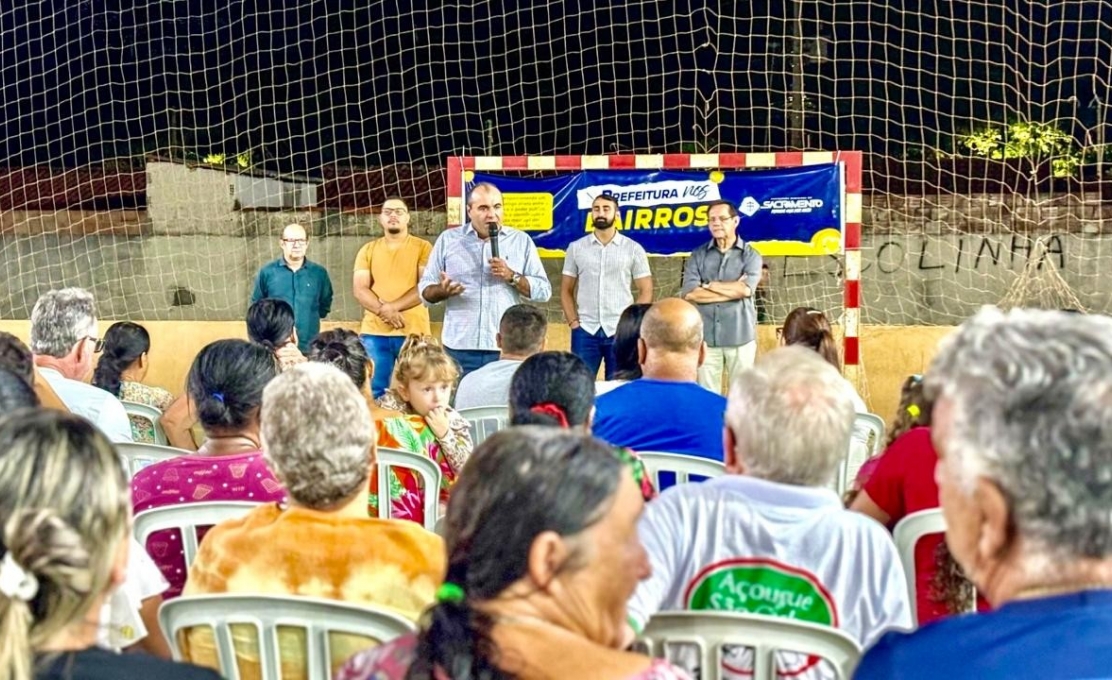 Prefeitura nos Bairros fortalece diálogo com a população de Sacramento