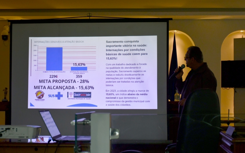 Audiência Pública: Saúde apresenta relatório detalhado do 3º quadrimestre de 2023