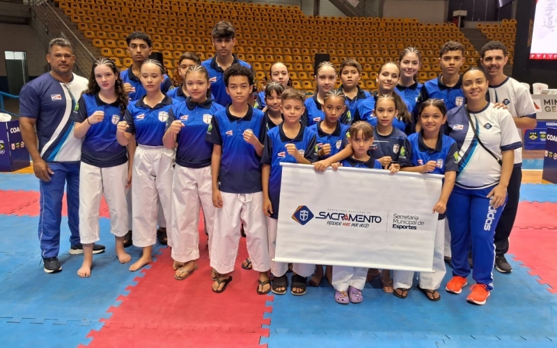 Karatê de Sacramento conquista 22 medalhas no Torneio Mineiro em Uberlândia