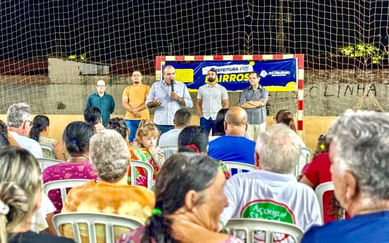 Prefeitura nos Bairros fortalece diálogo com a população de Sacramento